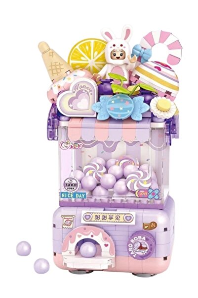 ATABY سلسلة آلات البيع من LOZ: ماكينة الحلوى الأرجوانية |   428 قطعة من المكع...