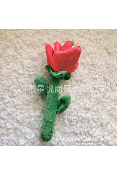 Choice ألعاب الكلاب على شكل وردة حمراء مقارنةً بالدببة، مناسبة للقطط والكلاب ...