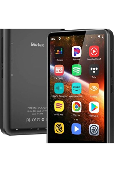 Choice مشغل MP3 M8 بسعة 80 جيجابايت (16 جيجابايت + 64 جيجابايت) يعمل بنظام أن...