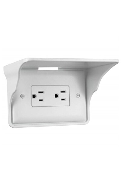 Choice 2 Wall Outlet Shelf Convenient Sturdy Mobile Phone Charging Holder Cab...