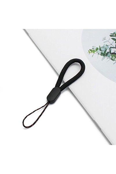 Choice5 حبل معصم أسود قصير G03-، حزام هاتف محمول XYun لوحدة تخزين فلاش ومفتاح