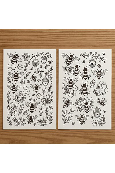 Choice WHITE 2pcs Water Soluble Embroidery Patterns, Water Soluble Embroidery...