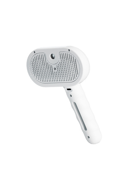 Choice1 White Pet Clean Steam Spray Dog Grooming Brush Unique Steam Brush For...