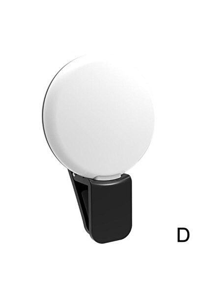 Choice1 حلقة إضاءة LED سوداء للهاتف المحمول، صغيرة ومتينة وعملية بثلاثة أوضاع...