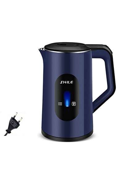 Choice1 ANENG Lake Blue 2.2L Stainless Steel Electric Kettle Hot 1500W Fast B...