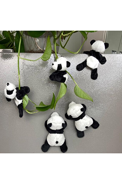 choice2 ديكور باندا كرتوني أبيض - 5 قطع (1/3/5 قطع)، مجسمات حيوانات لطيفة لتز...