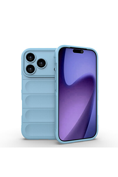 Choice iPhone 14 Light Blue Shkproof Soft Skin Case Phone Cover For iPhone 17...