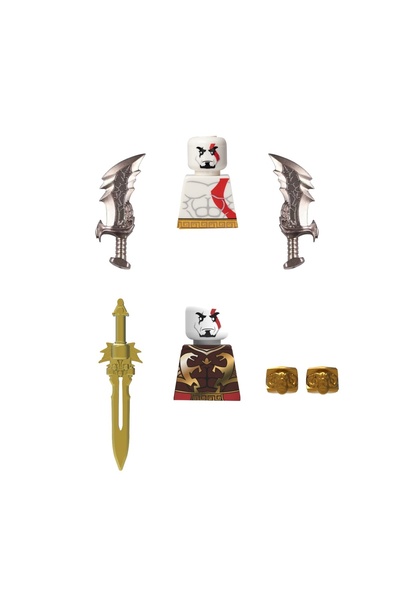 choice2 قطعتان من مجسمات شخصيات لعبة ويتشر الصغيرة المتوافقة: كراتوس، جيرالت،...