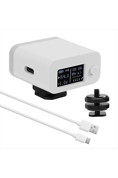 Choice مقياس الضوء M08 M08، مقياس ضوء انعكاسي مثبت على سطح الكاميرا، قاعدة تث...