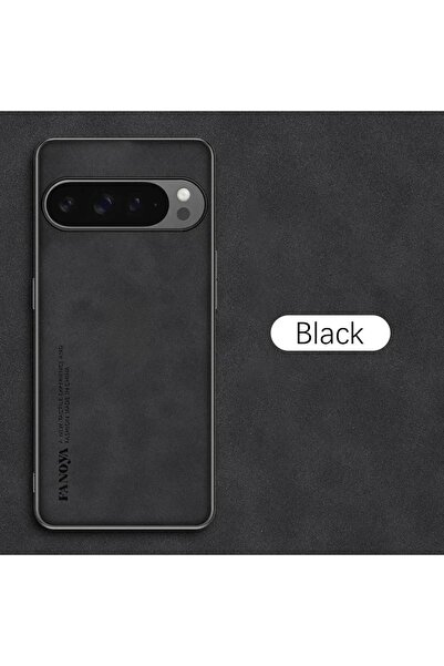 Choice42 Black For Pixel 10 Pro XL Luxury Sheepskin Leather Full-cover Phone ...