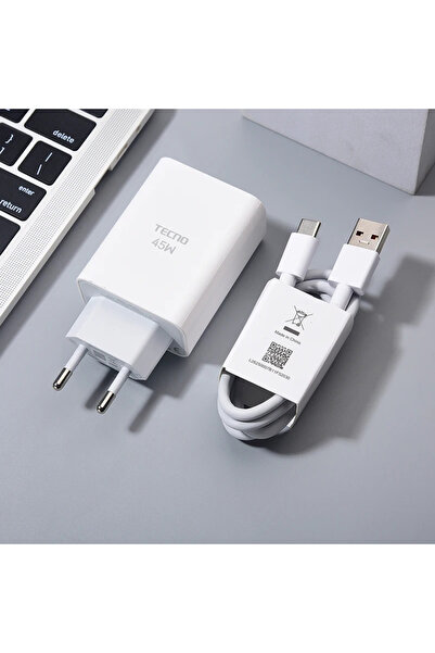 Choice كابل شحن سريع بقوة 45 واط من الاتحاد الأوروبي، متوافق مع محول طاقة Tec...