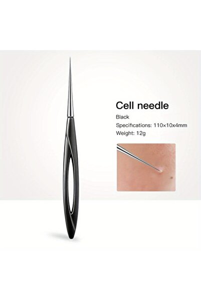 Choice Needle-Black 1/2Pcs Acne Needle Blackhead Clip Remover Extraction Popp...
