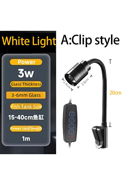 Choice A Aquarium Light Mini South American spotlights COB LED Create a Fish ...