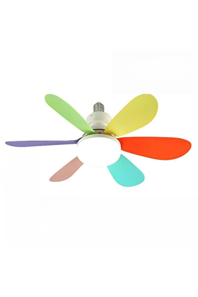 Choice4 52cm green 30W/40W Ceiling Fan with Remote Control LED Light Fan E27 ...
