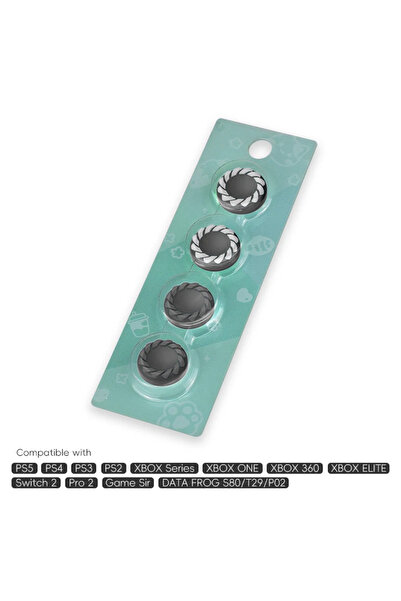 Choice4 GY2BK2 4PCS for Gamesir Gamepad Silicone Analog Joystick Thumbstick T...