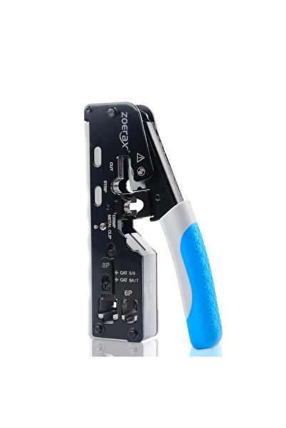 Choice5 أداة تجعيد أسلاك إيثرنت RJ45 زرقاء من ZOERAX لموصلات إيثرنت CAT8 وCat...