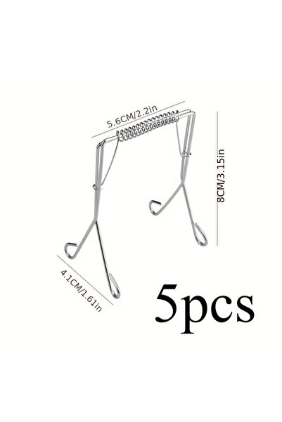 Choice 5 قطع من مشابك الملفوف/الخضراوات الورقية المصنوعة من الفولاذ المقاوم ل...