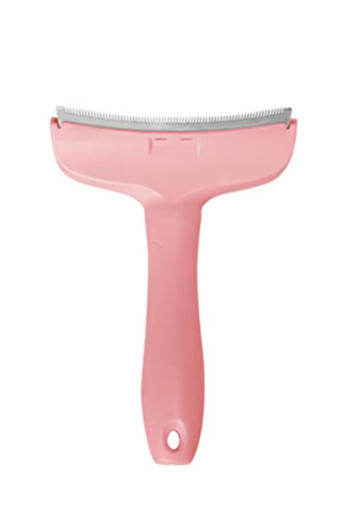 choice2 فرشاة وردية ناعمة للكلاب، أداة لإزالة الشعر المتساقط من تحت الفرو للك...