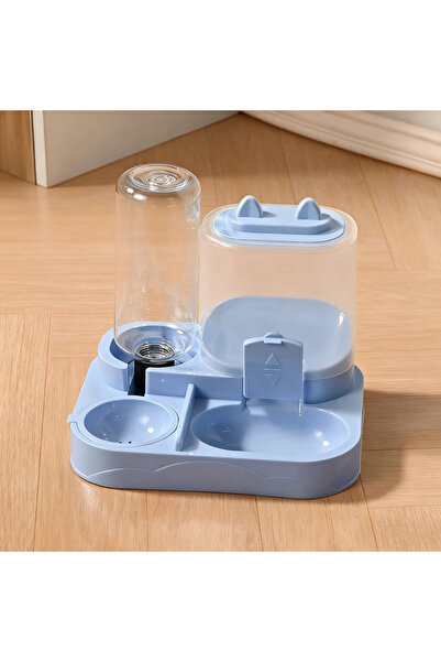 Choice وحدة تغذية أوتوماتيكية زرقاء اللون، قطعة واحدة، 2 في 1، مع إمكانية الت...