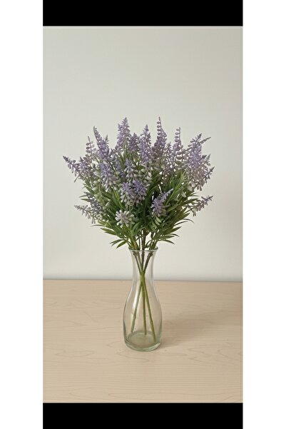 yapay çiçek evi 1 bucată aranjament cu 5 ramuri de păpădie liliac, decor aran...