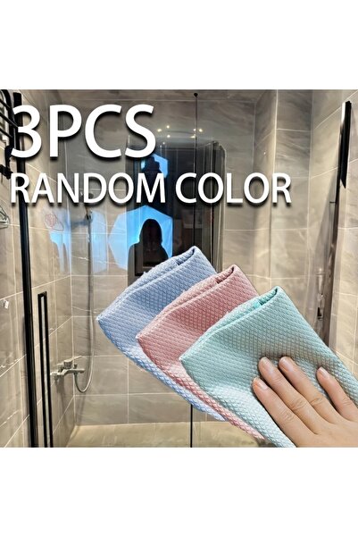 Choice 3 قطع من قماش التنظيف السحري، منشفة زجاجية لإزالة علامات الماء، لا تتر...