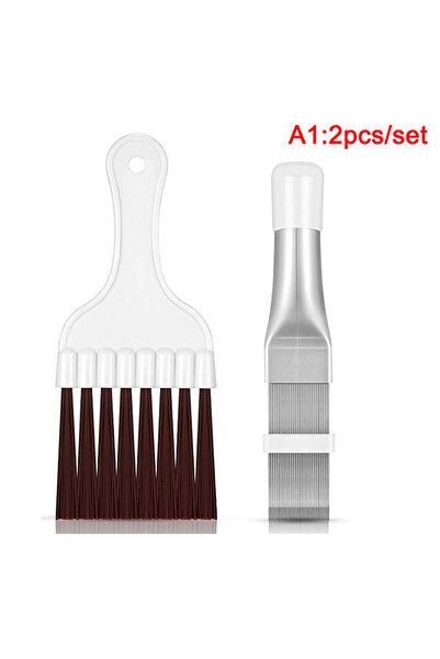 Choice4 مشط تنظيف زعانف مكيف الهواء A1، فرشاة فرد زعانف من الفولاذ المقاوم لل...