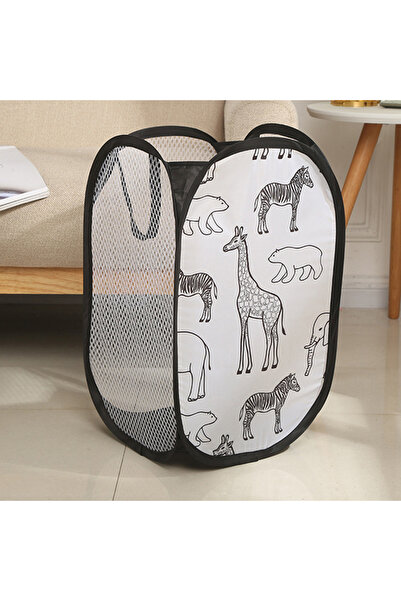choice2 stand Cartoon Giraffe Laundry Basket Home Dirty Clothes Basket Miscel...