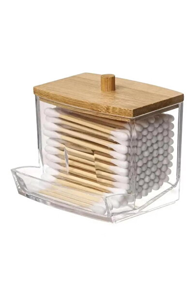 Choice 1 PCS ONE SIZE style 5 1pcs Cotton Swab Storage Box Acrylic Jar Makeup...