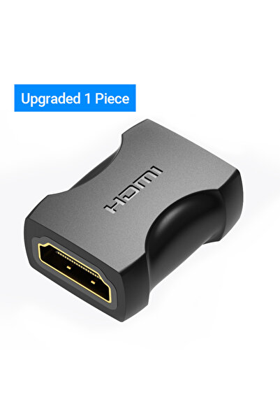 Choice1 قطعة واحدة من محول تمديد HDMI Vention 2.0 أسود اللون، مطور، موصل HDMI...