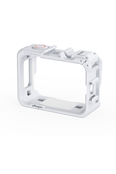 Choice قفص حماية بلاستيكي لكاميرا Insta360 GO Ultra مع ملحقات متعددة الاستخدا...