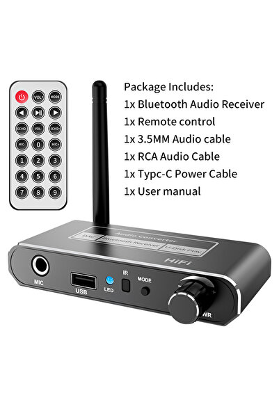 Choice Standard Edition HIFI Bluetooth 5.2 Audio Receiver DAC Coaxial Digital...