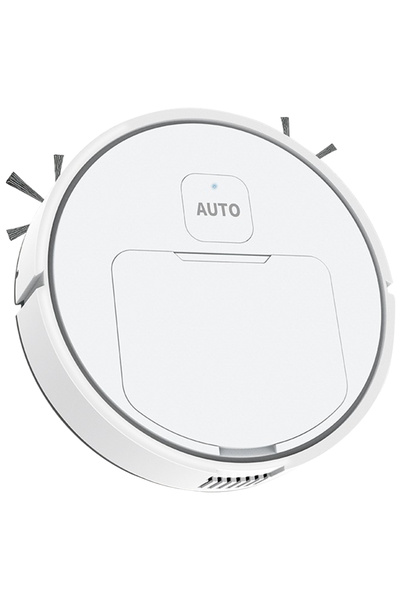 Choice مكنسة تنظيف أوتوماتيكية بيضاء من APWIKOGER، قابلة لإعادة الشحن عبر منف...