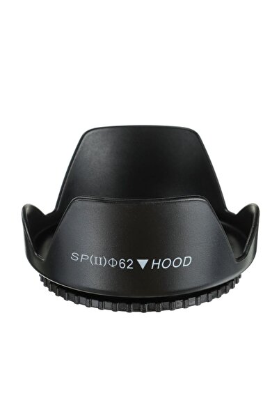 Choice3 62mm Screwed Sunshade Lens Hood For Nikon Canon Fuji Olympus DSLR Cam...