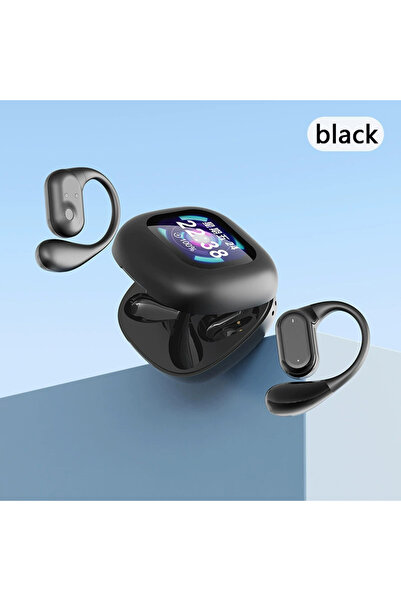 choice2 هاتف Q18 أسود بشاشة لمس ملونة كاملة، تقنية سوداء، سماعات بلوتوث، شاشة...