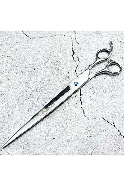 Choice5 مقص فضي اللون من Wingsbro مقاس 9 بوصات، مقص احترافي لمتجر الحيوانات ا...