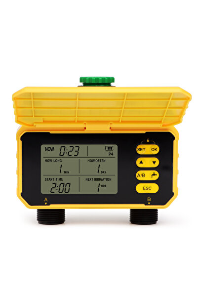 Choice 2 Outlet No WIFI WIFI Solar Irrigation Timing Controller Smart Automat...