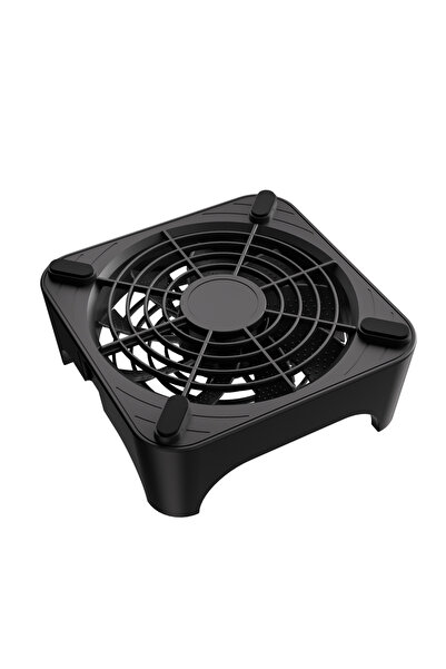 Choice جهاز تبريد راوتر Z-X1 أسود اللون، مزود بواجهة USB، جهاز يحافظ على البر...