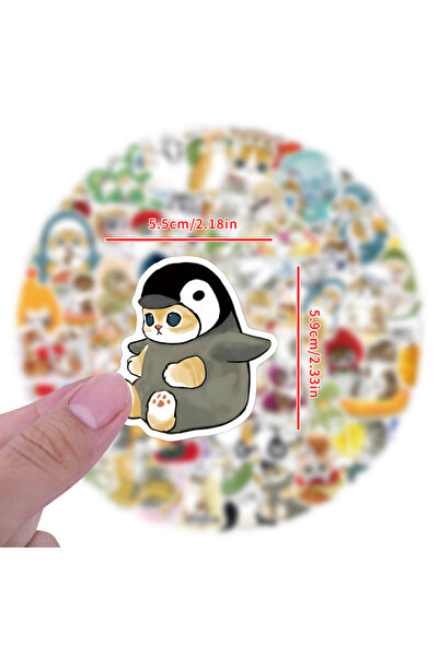 Choice 110Pcs 110Pcs Cute Cat Stickers Mofusand Graffiti Stickers Sealing Sti...