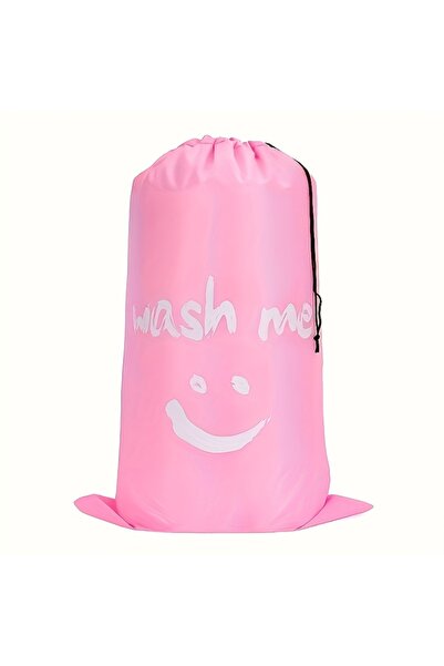 choice2 حقيبة غسيل كبيرة مطبوعة باللون الوردي، حقيبة تخزين ملابس للسفر، حقيبة...