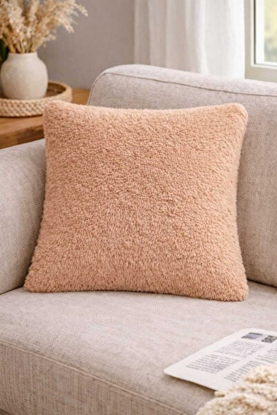 CHIZGY Plush Welsoft Fabric Square Throw Pillow 40X40 cm Comfortable Decorative