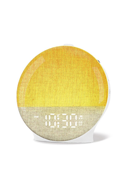 Choice ضوء إيقاظ أبيض، منبه شروق الشمس، جهاز ضوضاء بيضاء، مكبر صوت بلوتوث، ضو...