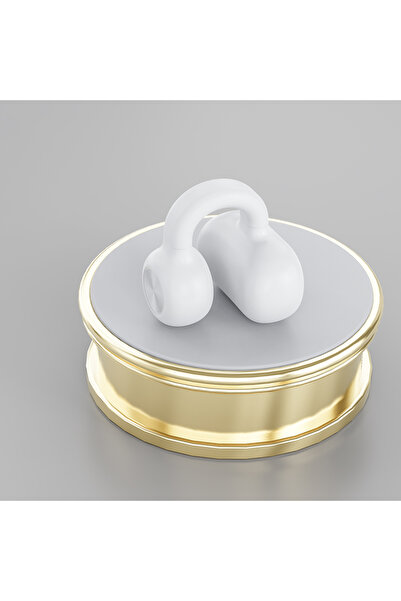 Choice سماعات أذن لاسلكية صغيرة بيضاء Z28، رأس مفرد ، للنوم، الألعاب، الموسيق...