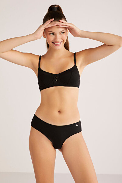 Kom Γυναικεία βραζιλιάνικα εσώρουχα από μοντάλ-βαμβάκι με ειδική εφαρμογή για...