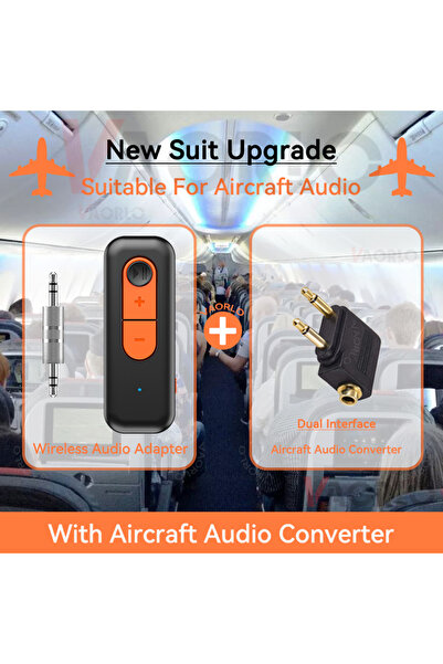 Choice1 Compatible Bluetooth v5.4 With AP Converter 2 in 1 Bluetooth 5.4 Audi...