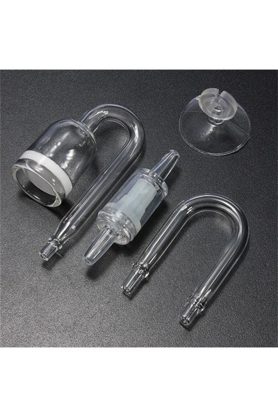 Choice white 4 In 1 Aquarium CO2 Diffuser Set Carbon Dioxide Atomizer Check V...