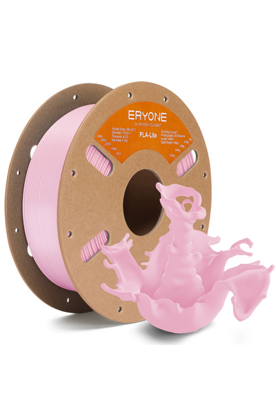 Choice3 خيوط PLA خفيف من ERYONE، وزن 1 كجم، قطر 1.75 مم، لون وردي، أخف بنسبة ...