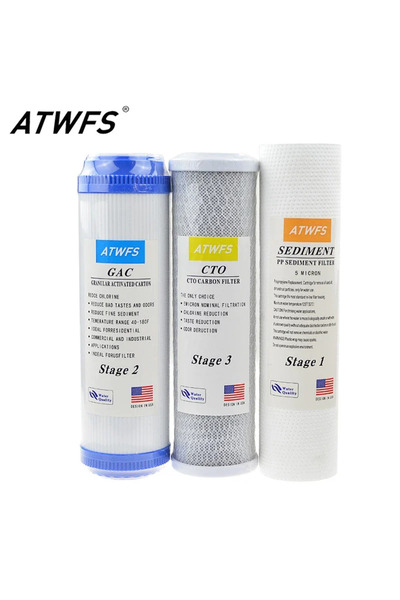 Choice 10-Inch Water Purifier Filter UDF Granular Activated Carbon Filter+PP ...