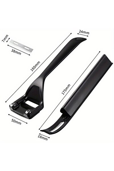 Choice black Black Metal Leather Safety Beveler Kits DIY Carving Tool with Re...