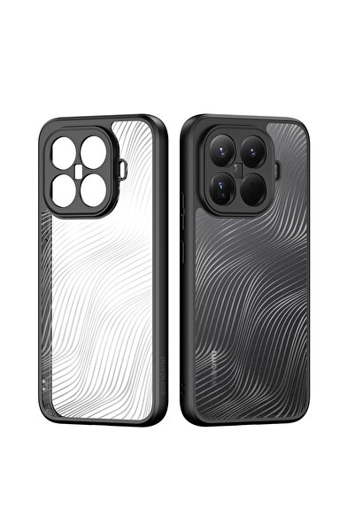 Choice غطاء حماية أسود من مادة TPU لهاتف Xiaomi 15T Pro، مزود بوسادة هوائية ع...