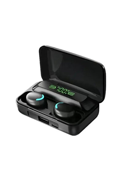 Choice سماعات بلوتوث لاسلكية TWS سوداء، صوت ستيريو 9D، صوت جهير عالي، سماعات ...